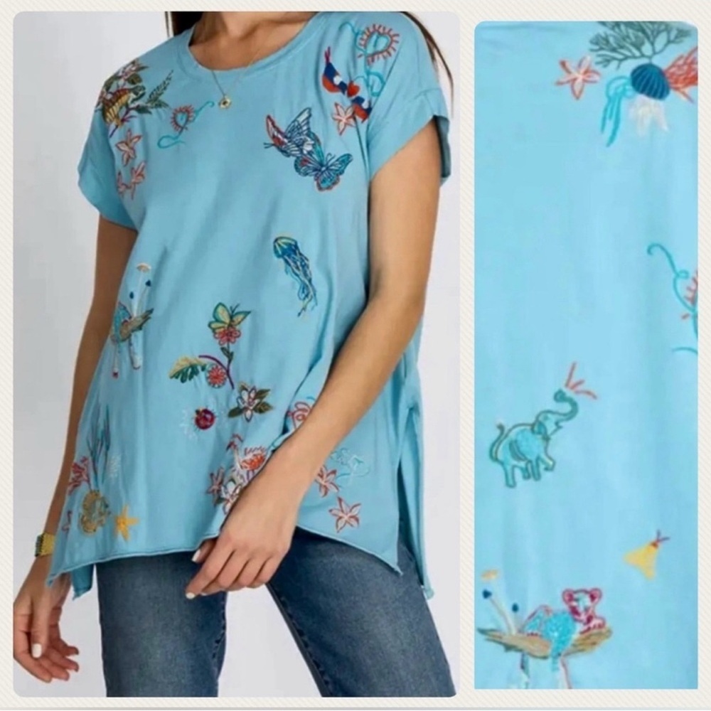 🔥🔥🔥ONE ITEM DEAL OF THE DAY JOHNNY WAS TUNIC MEDIUM Reduced Buy Now & Save - Picture 11 of 11